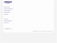 Tablet Screenshot of dragosyachts.com